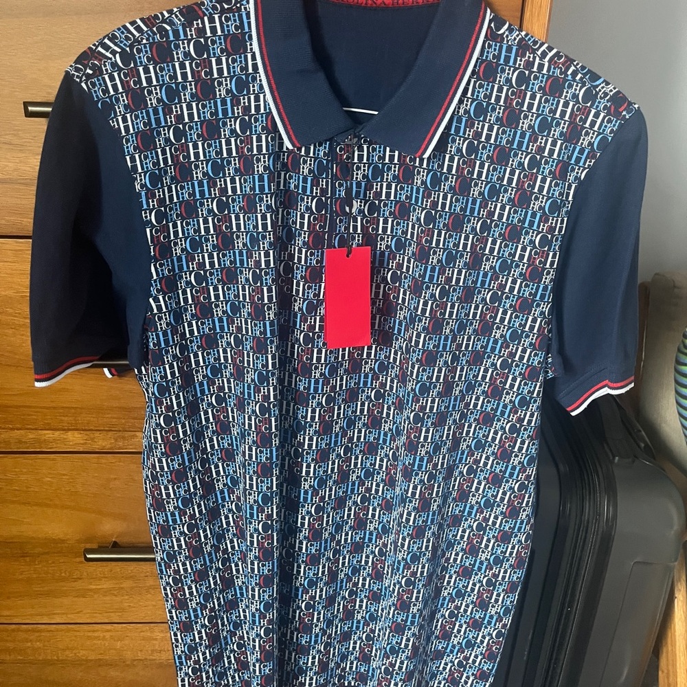 CH Men’s Navy Blue Polo Shirt